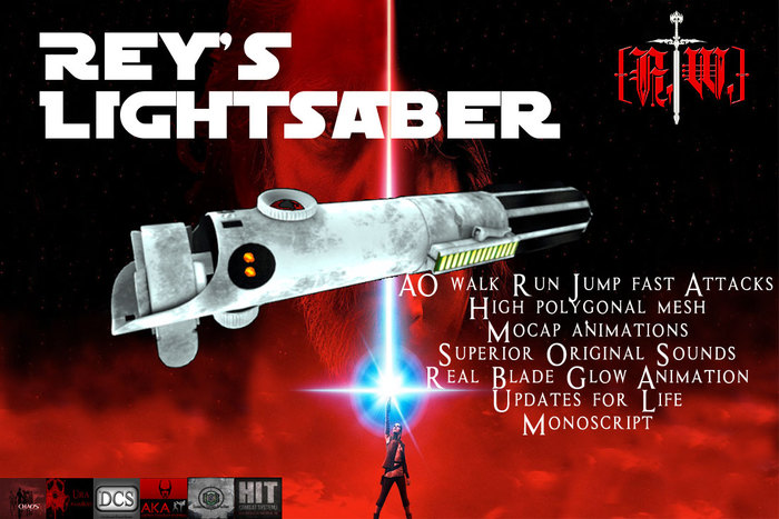 [A.W.] - REY'S LIGHTSABER [BOX]