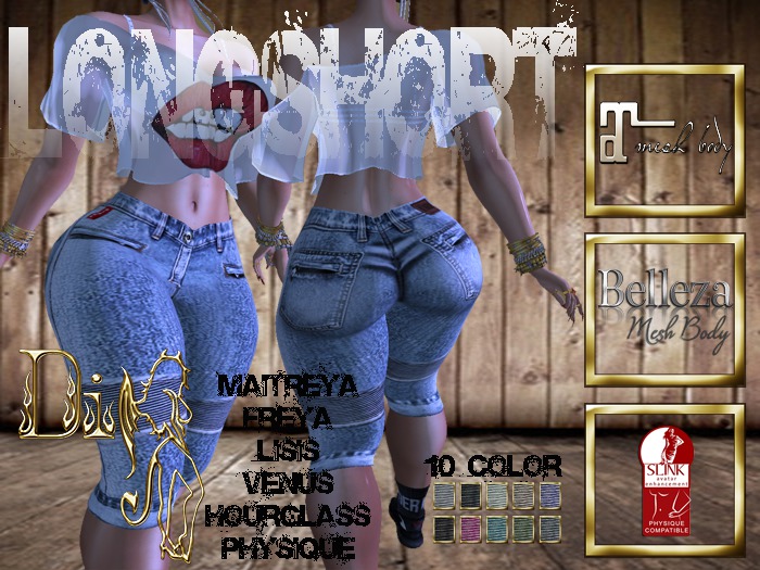 ::DIA::LONG SHORT 10 COLOR(ADDON)
