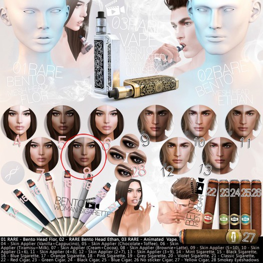 08 HUD_Genesis_Lab_Skin_FLOR - SET 5 (Brownie+Latte)