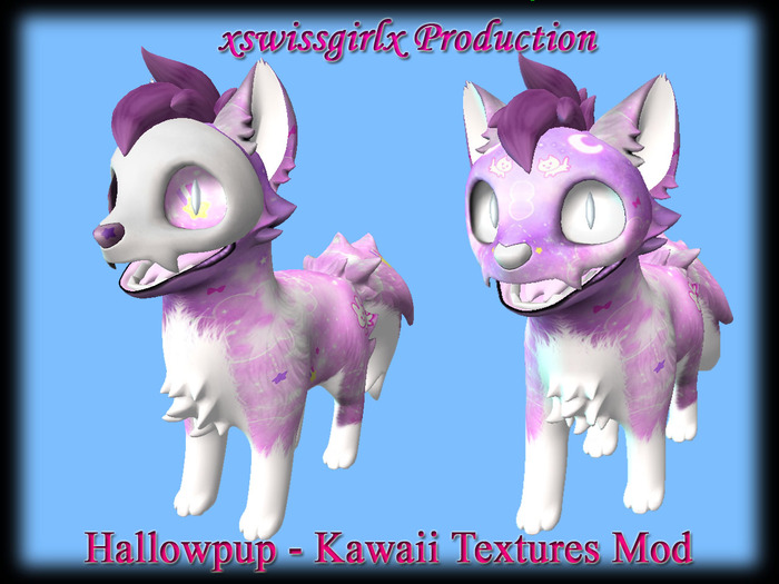 Hallowpup - Kawaii Textures Mod