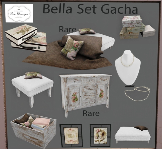 .:Bee Designs:.Bella Set gacha Frames