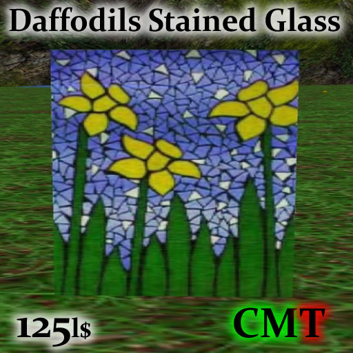 Daffodil Stained Glass