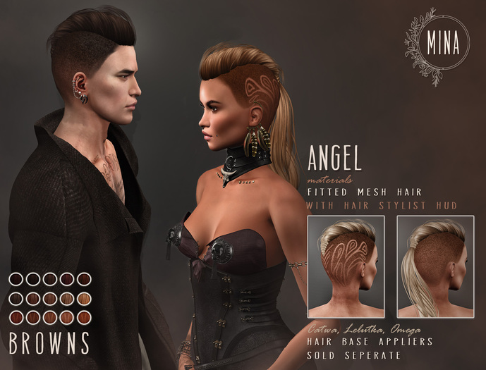 MINA - Angel - Browns  [Add to Unpack]