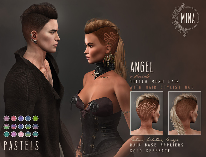 MINA - Angel - Pastels  [Add to Unpack]