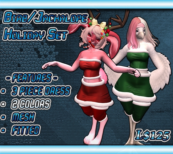 [T.T.D.] Winter Holiday Set Birb/Jackalope
