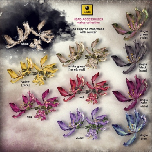 *LODE* Head Accessory - Matys [yellow] RARE