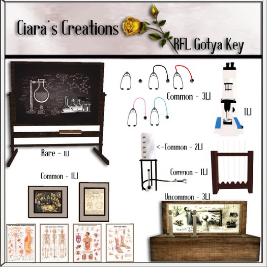 Ciara's Creations - Chalkboard - Rare