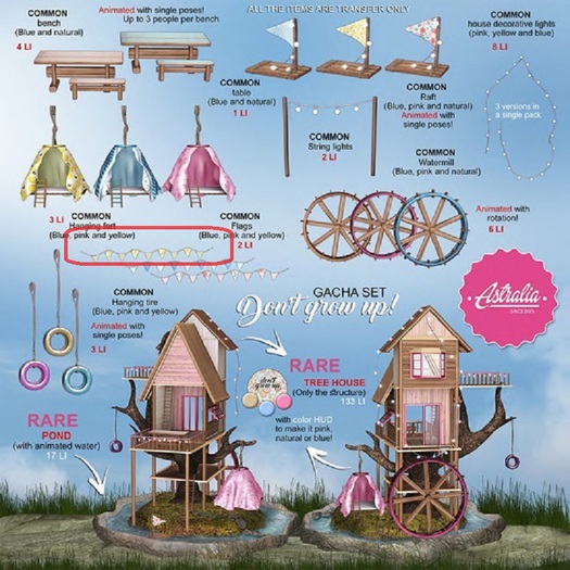 Astralia - Don't grow up (flags) yellow