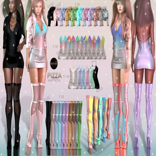 *PROMAGIC* Pizza-Jacket-Light Blue