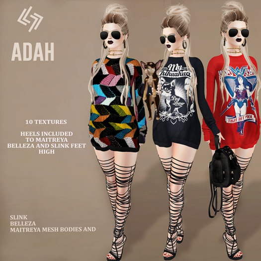 LEGENDAIRE ADAH SWEATER DRESS