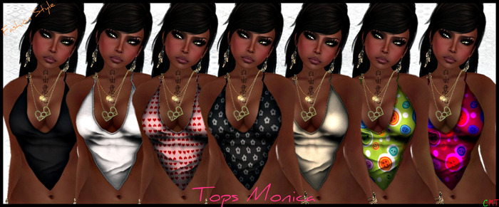 *Fashion Style* Top Monica Buttons
