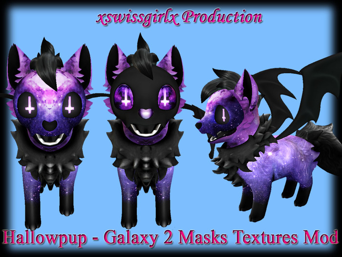 Hallowpup - Galaxy Textures Mod