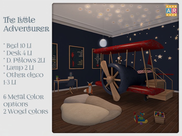 * AR * - Bedroom Set - The Little Adventurer