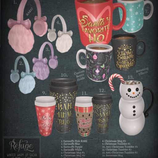 Refuge - Christmas Tumbler #1