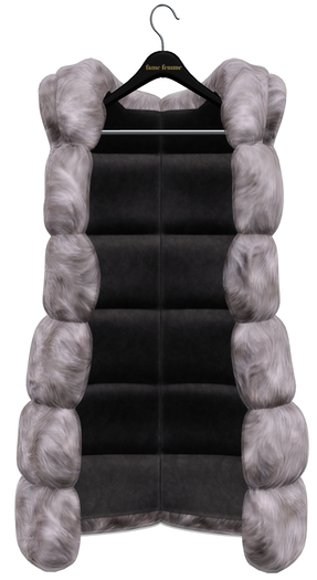 fame femme: Alina Fur vest - 04