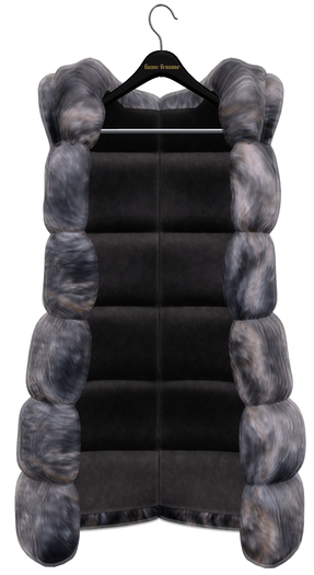 fame femme: Alina Fur vest - 06