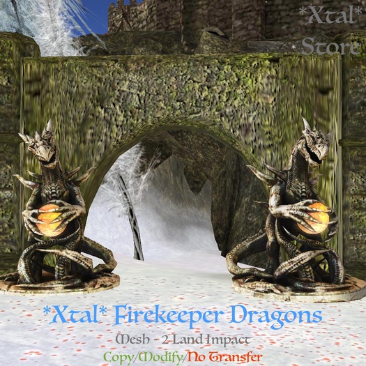 *Xtal* Firekeeper Dragons