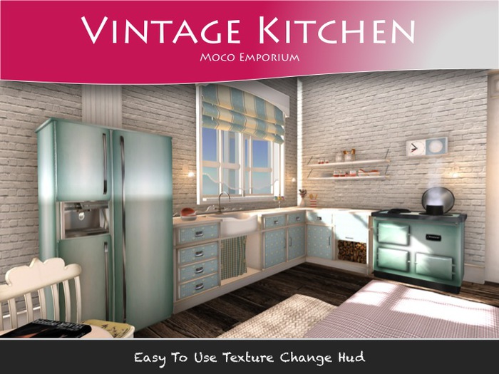 Moco Emporium ~ Vintage kitchen Texture Change Fatpack Low Li  v2