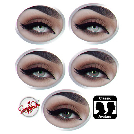 SimplyScha Cat Mesh Eyes Set 3