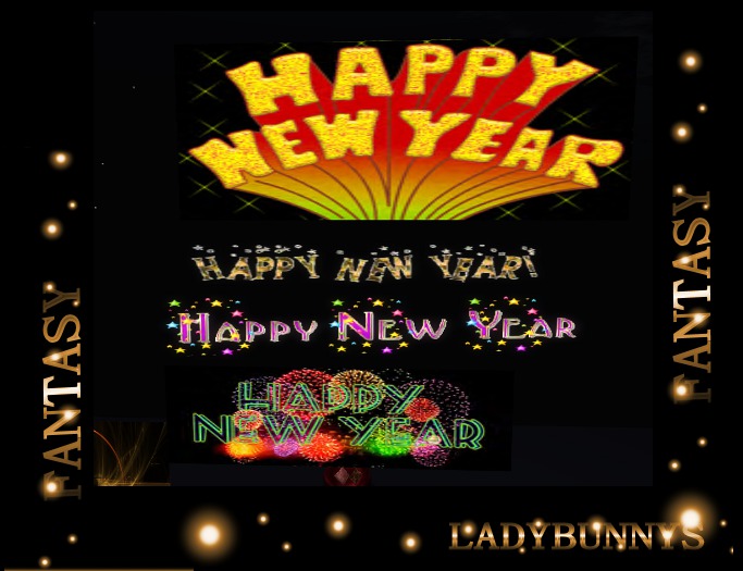 Bunny's New Year Animations-New Years Banners