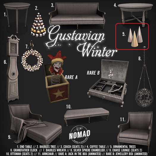 NOMAD // Gustavian Winter // 05 Ornamental Trees