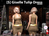 s giselle tulip dress brown pic