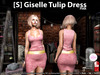 s giselle tulip dress pink pic