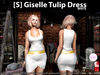 s giselle tulip dress white pic