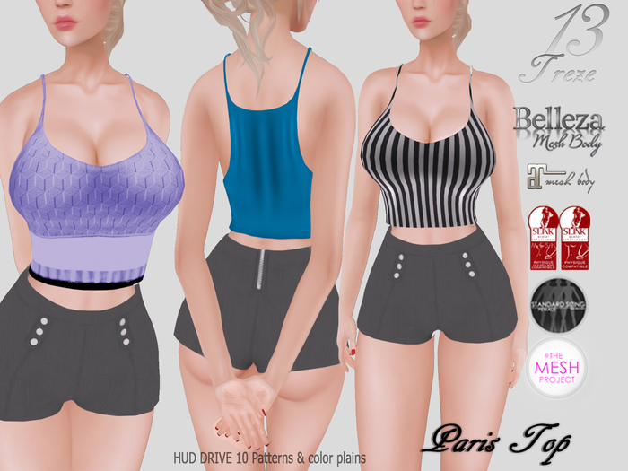 Treze. Paris Top FATPACK