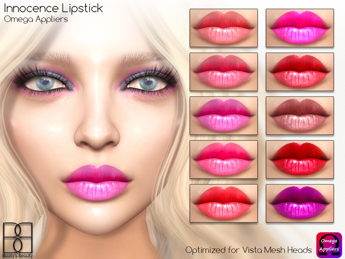 *Booty's Beauty* Omega Lipstick ~ Innocence