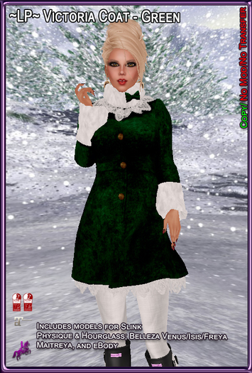 ~LP~ Victoria Coat [BOXED] Green