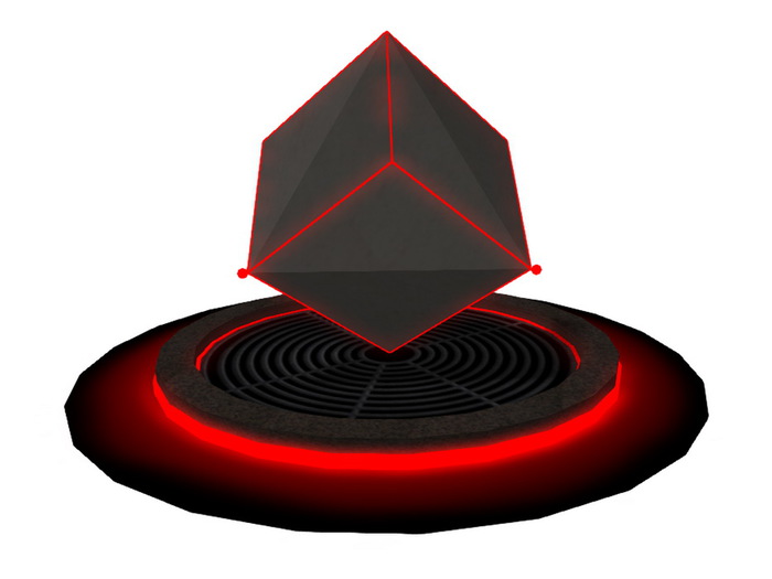 [Px] RotaCube Dry Neon Fountain