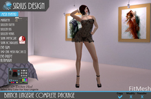 Sirius Design Bianca Lingerie Compele Package Boxed