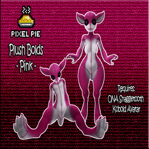 PIXEL PIE - Plush Bolds - Pink