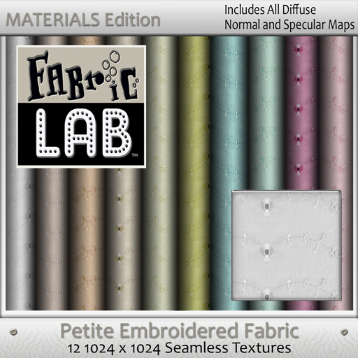 Fabric Lab ME Petite Embroidery Texture Collection
