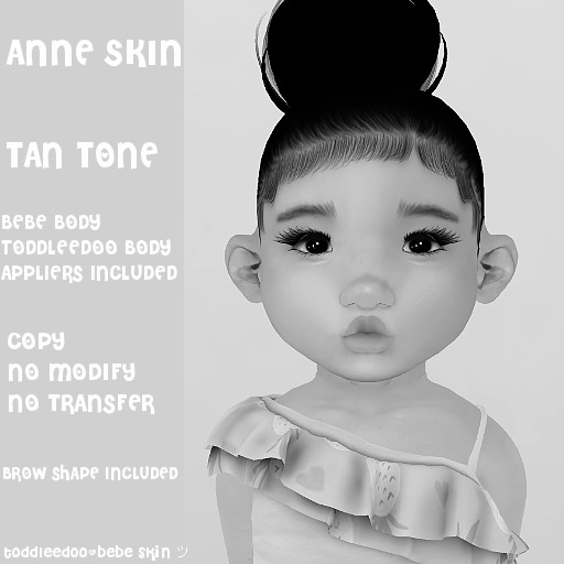 Little Rumi ~ Anne Skin Tan DEMO