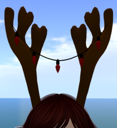 *ZG* antlers headband w/lights