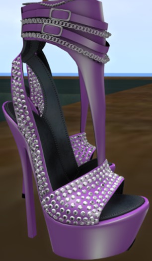 {TCS} Rose lilac heels: Slink High
