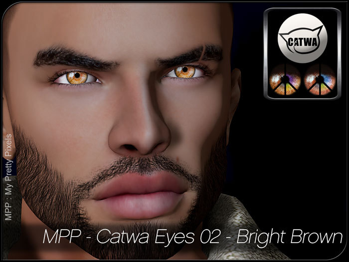 - MPP HUD - Catwa Eyes - Set02 - Bright Colors - Brown