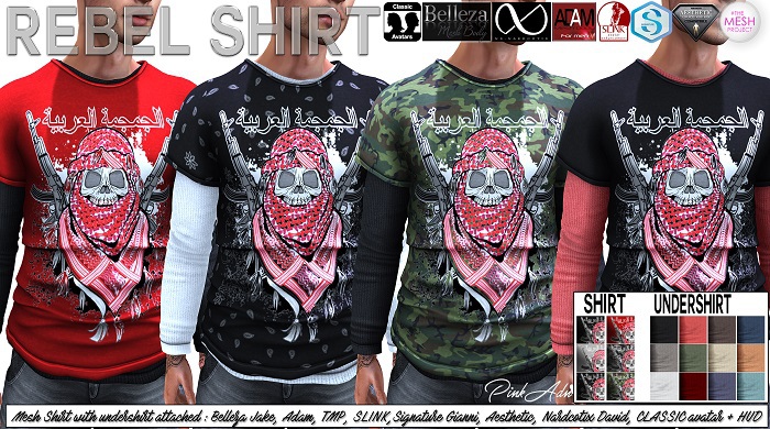 [AdN] demo Rebel Shirt (belleza nardcotix adam signature slink