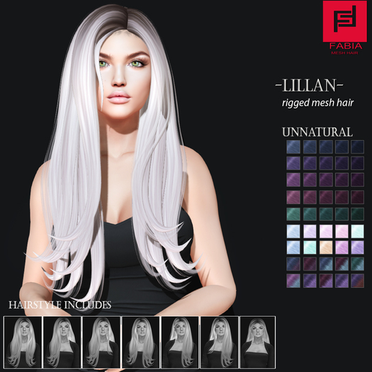 -FABIA- Mesh Hair   <Lillian> Unnatural
