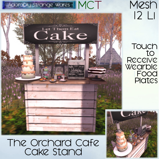~ASW~ The Orchard Cafe Cake Stand