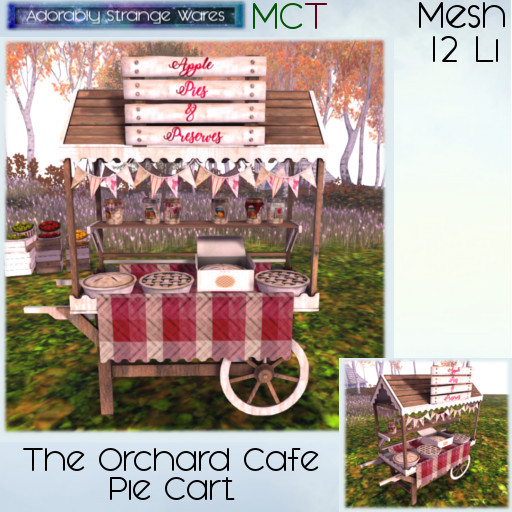 ~ASW~ The Orchard Cafe Pie Cart