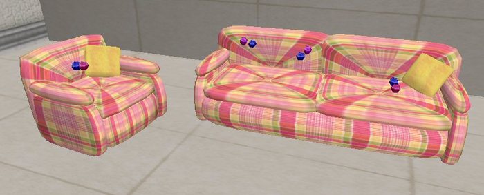 Pink plaid cuddle 2 piece