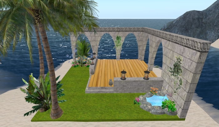 ::LC:: ROMANTIC PATIO by Lilie Creations