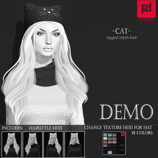 -FABIA- Mesh Hair   <Cat> DEMO
