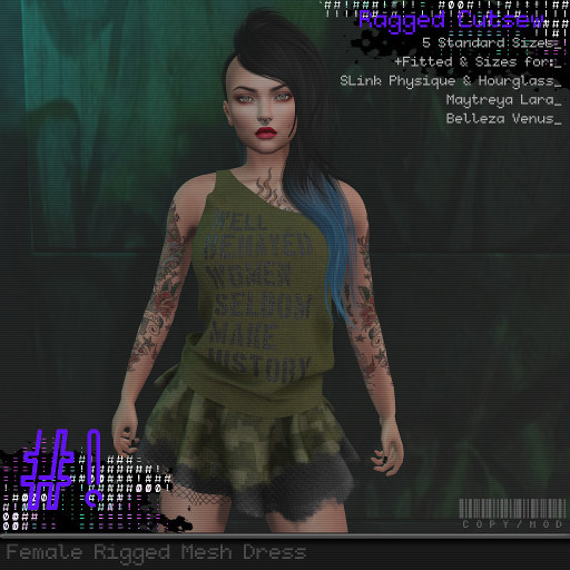 #hashbang! - Ragged Cutsew Dress - History