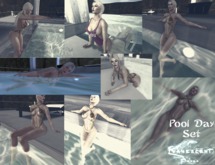 Pool day pose set #Evanescent