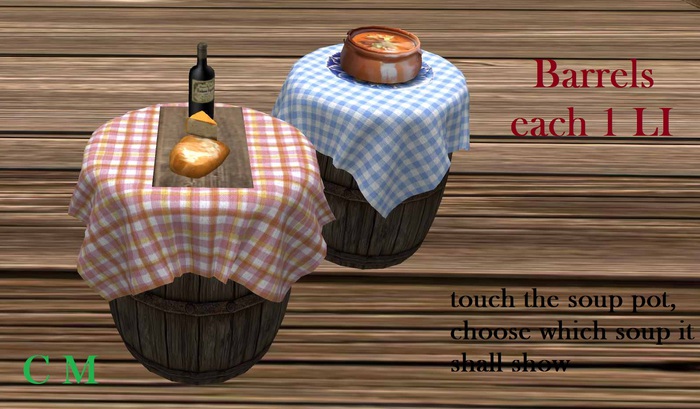 KT Barrels. each 1 LI (boxed)