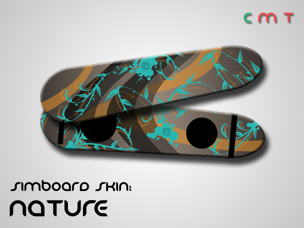 [ Renari ] Simboard Skin - Nature